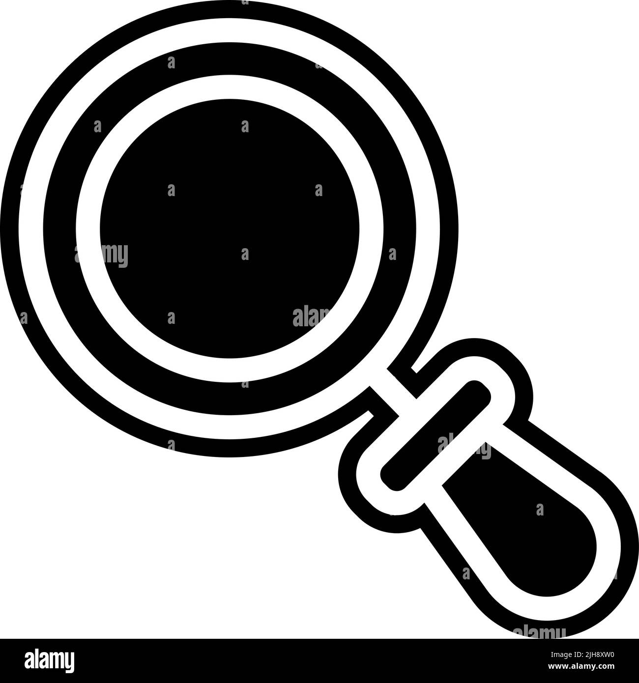 Ricerca del pensiero di disegno . Illustrazione Vettoriale