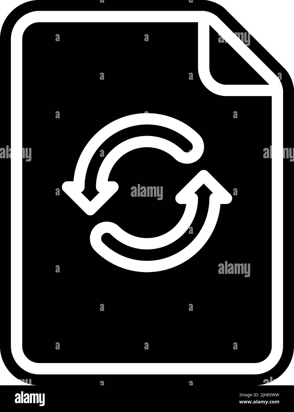 File e documenti di backup . Illustrazione Vettoriale