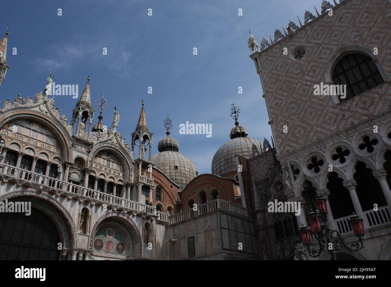 Piazza San Marco a Venezia. Foto Stock