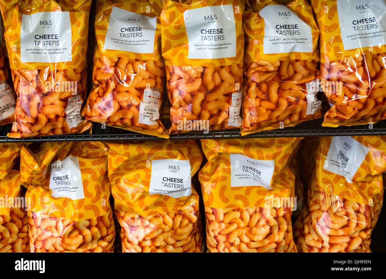 Parkades di assaggiatori di formaggio M&S, uno spuntino saporito Foto Stock