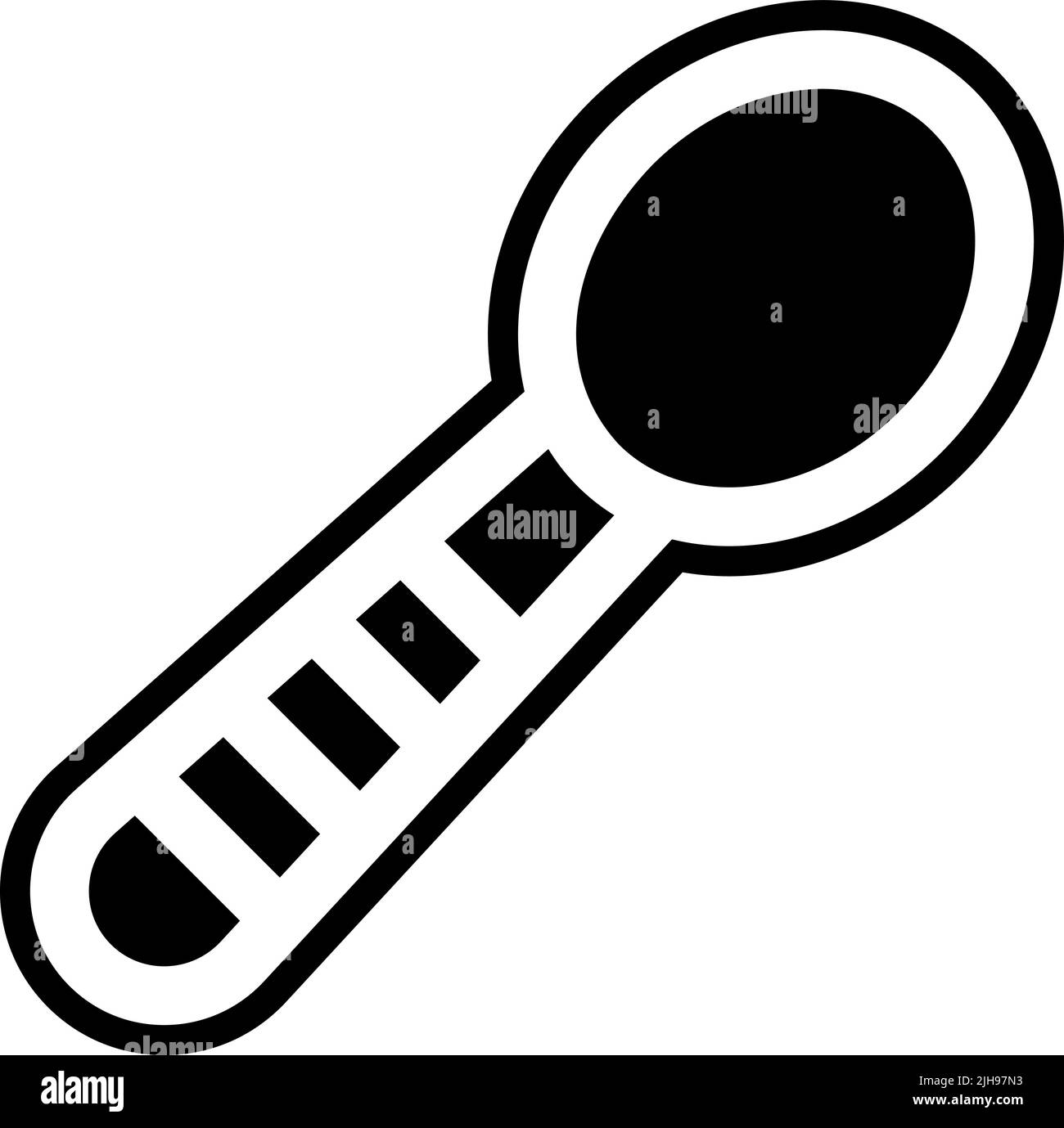 Cucchiaio Russia . Illustrazione Vettoriale