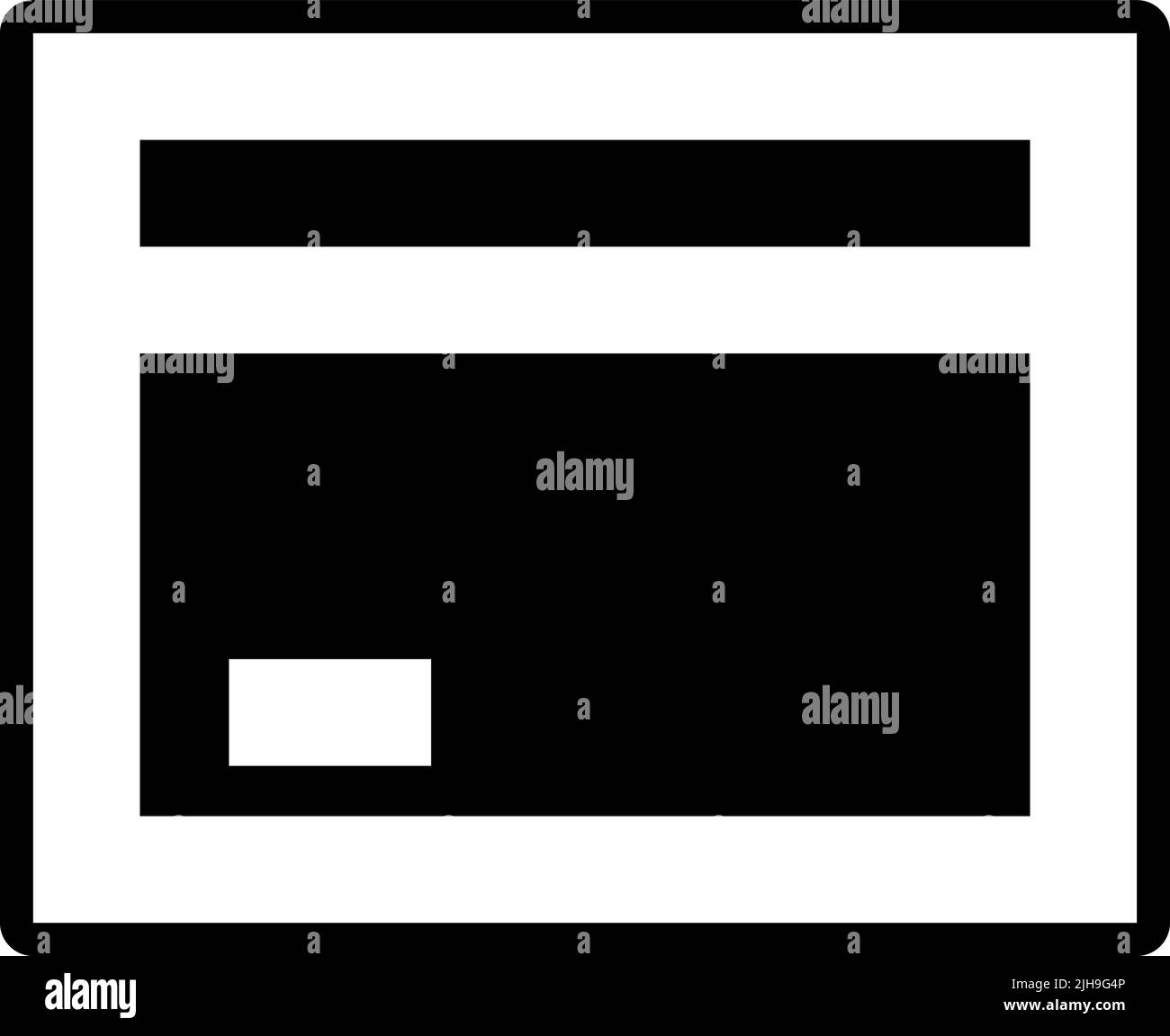 E commerce carta bancomat . Illustrazione Vettoriale