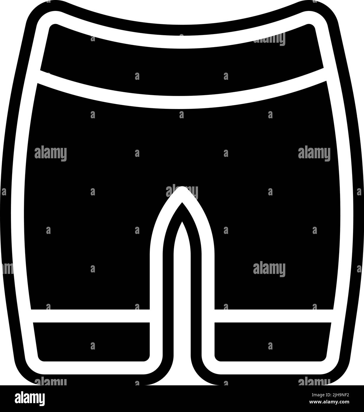 Pantaloncini estivi . Illustrazione Vettoriale