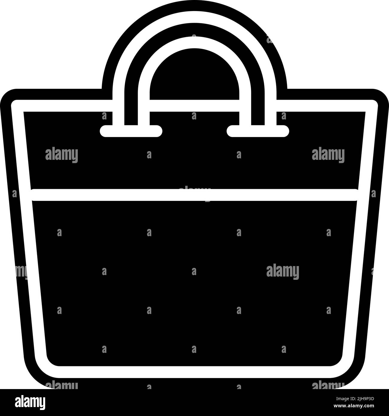 Borsa tropicale. Illustrazione Vettoriale