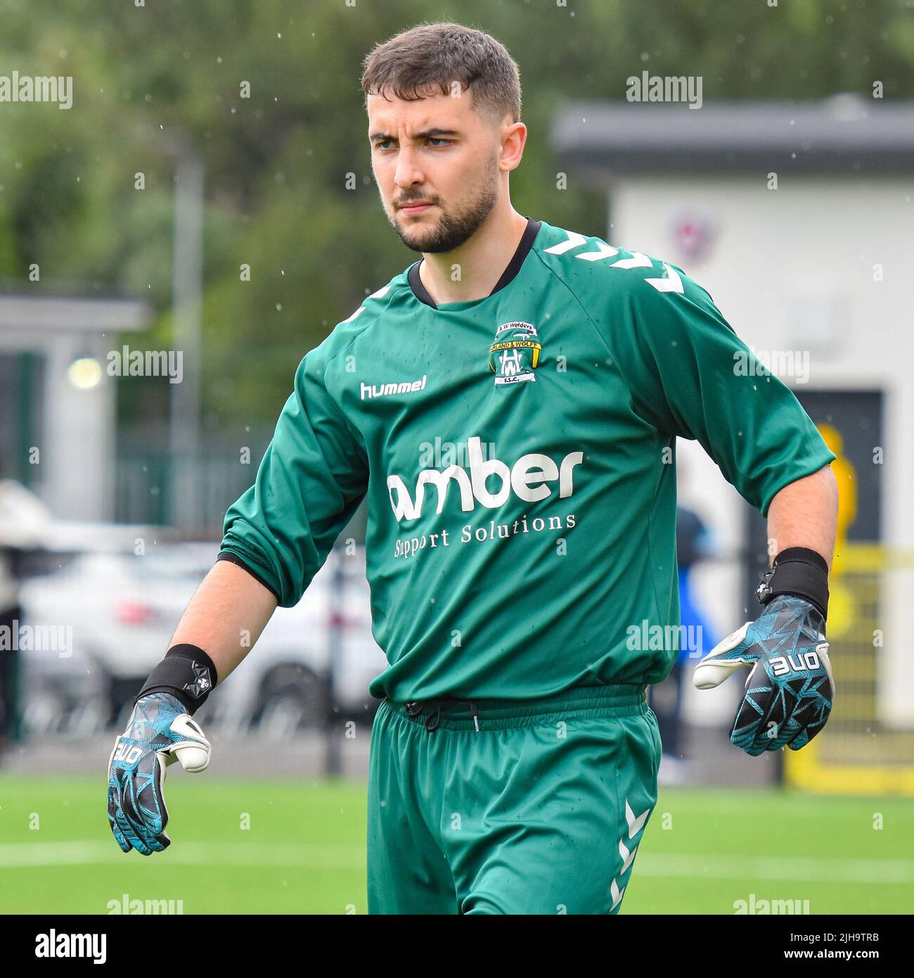 Saldatori H&W Vs Linfield - Pre-season friendly 16/07/22 Foto Stock
