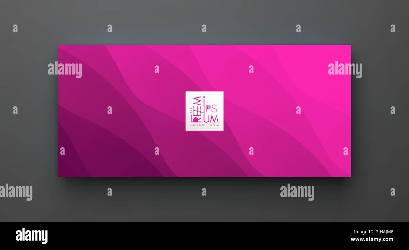 Design di copertura modello con gradienti di colore. Abstract background. Disegno moderno. 3d illustrazione vettoriale per pubblicità, marketing, presentazione. Illustrazione Vettoriale