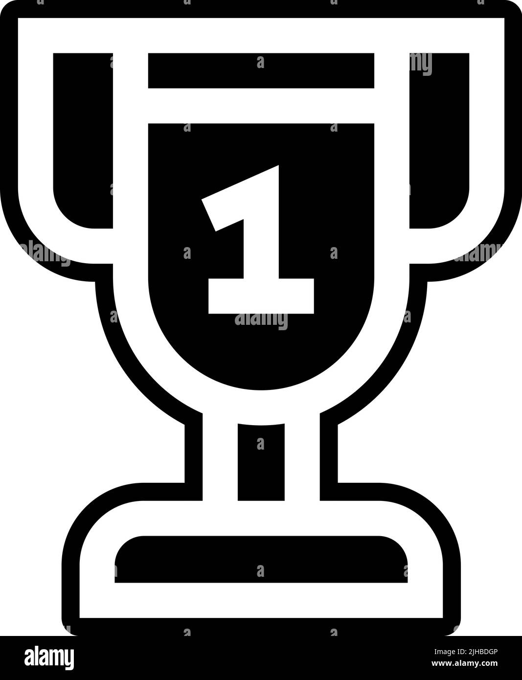 Trofeo universitario . Illustrazione Vettoriale