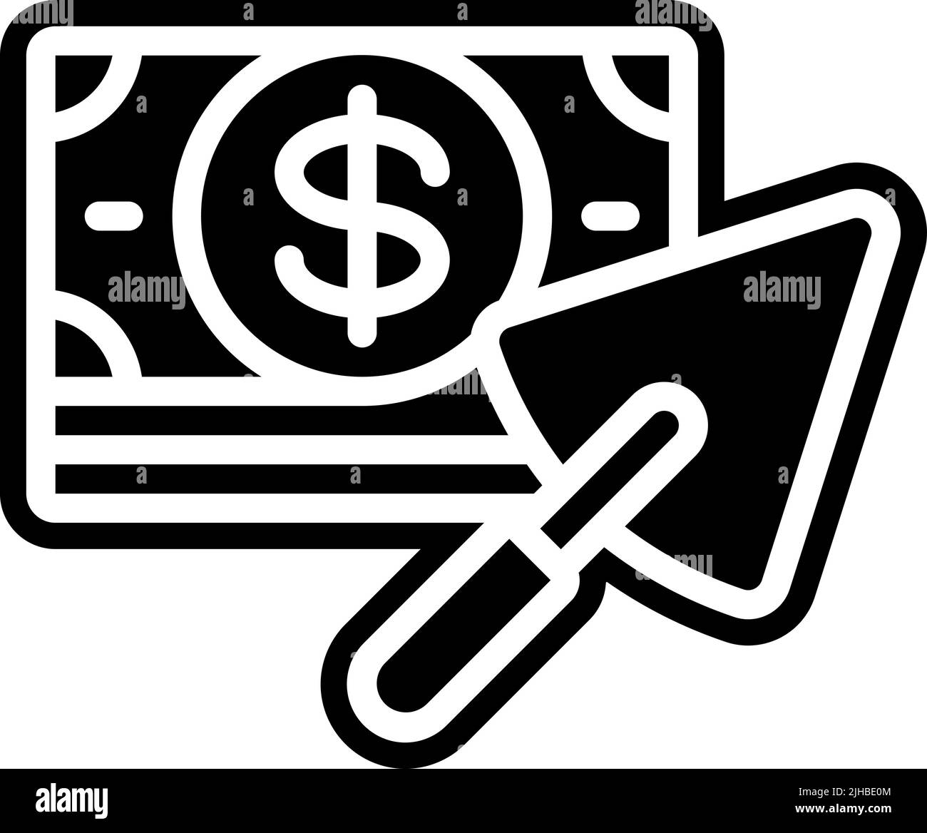 Pagamento di affari di costruzione . Illustrazione Vettoriale