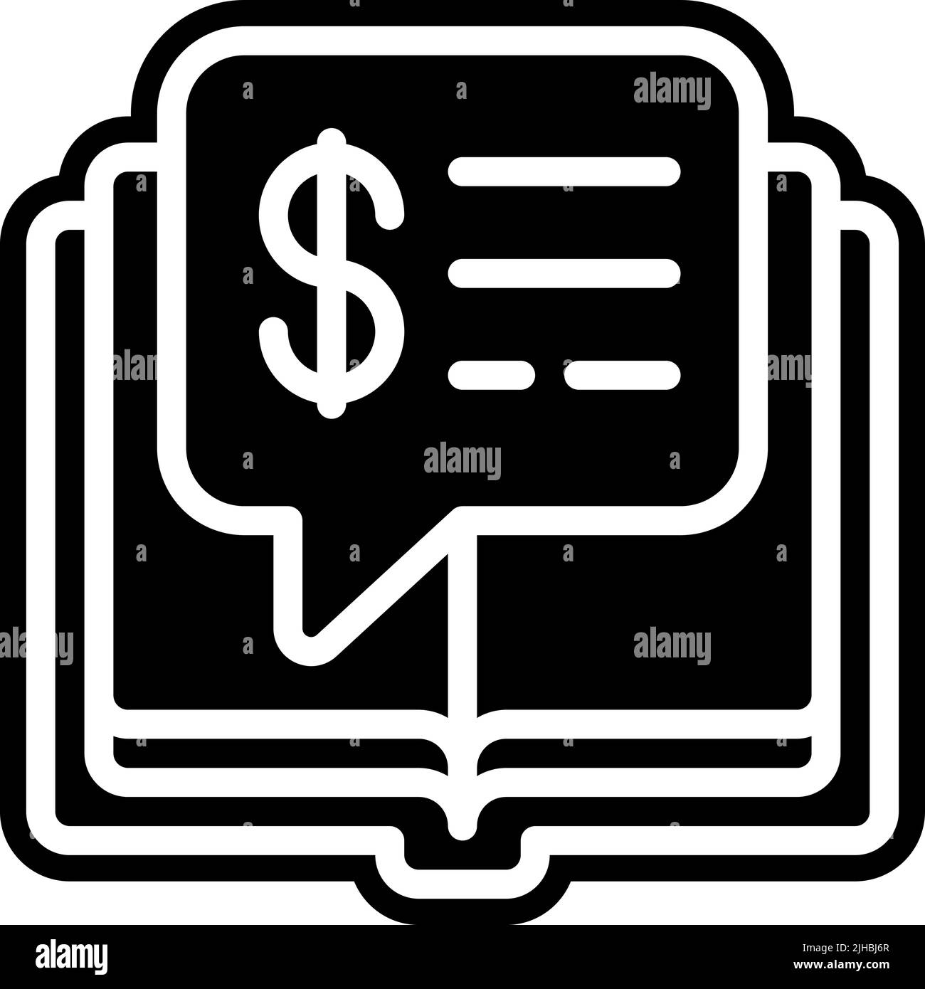 Temi di istruzione finanziaria . Illustrazione Vettoriale