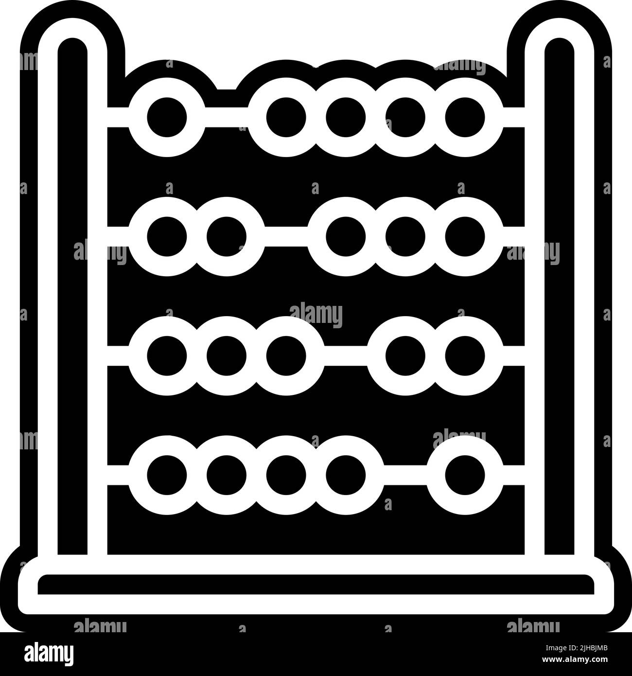 Argomenti di formazione matematica . Illustrazione Vettoriale