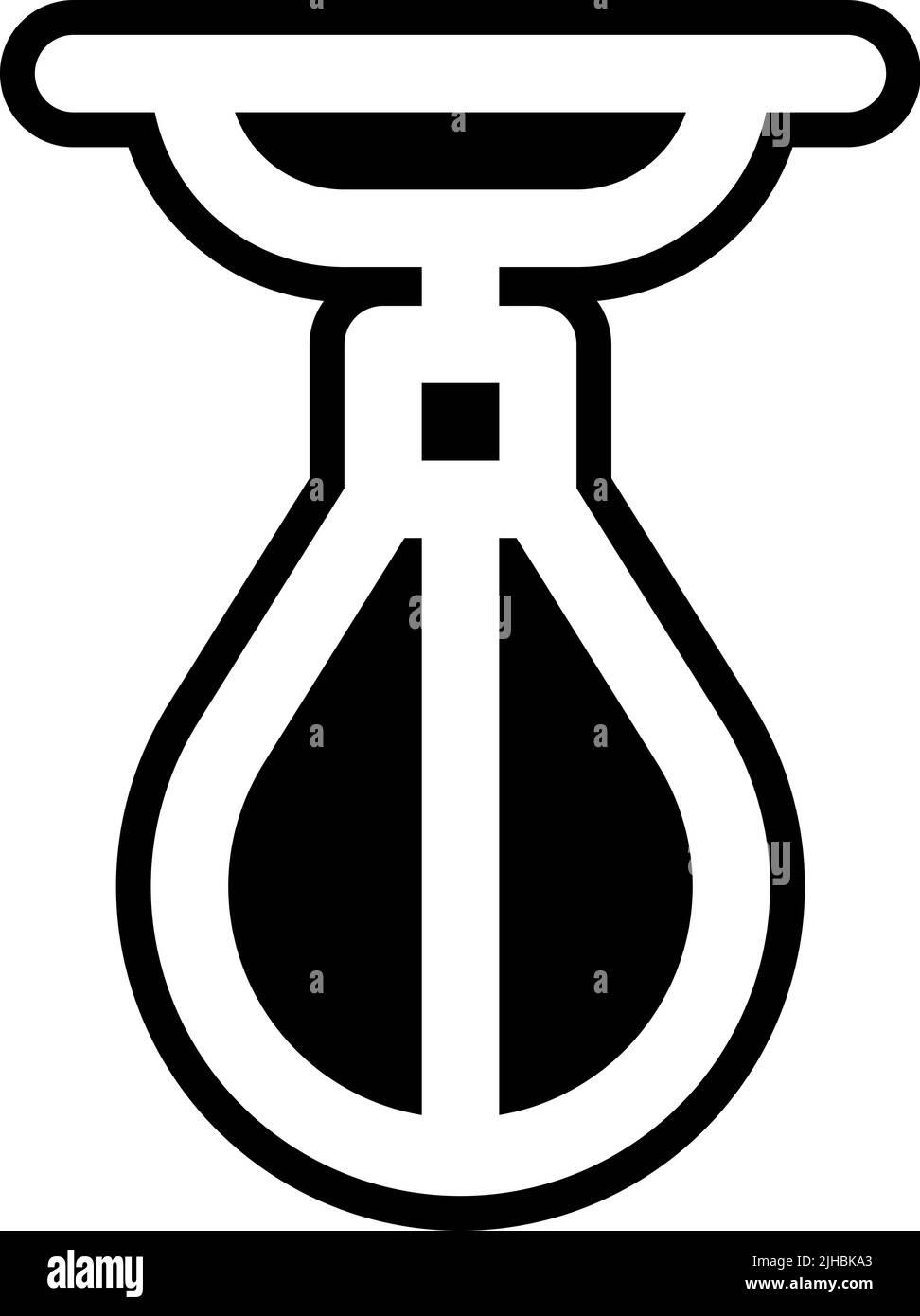 Sacca da punzonatura fitness . Illustrazione Vettoriale