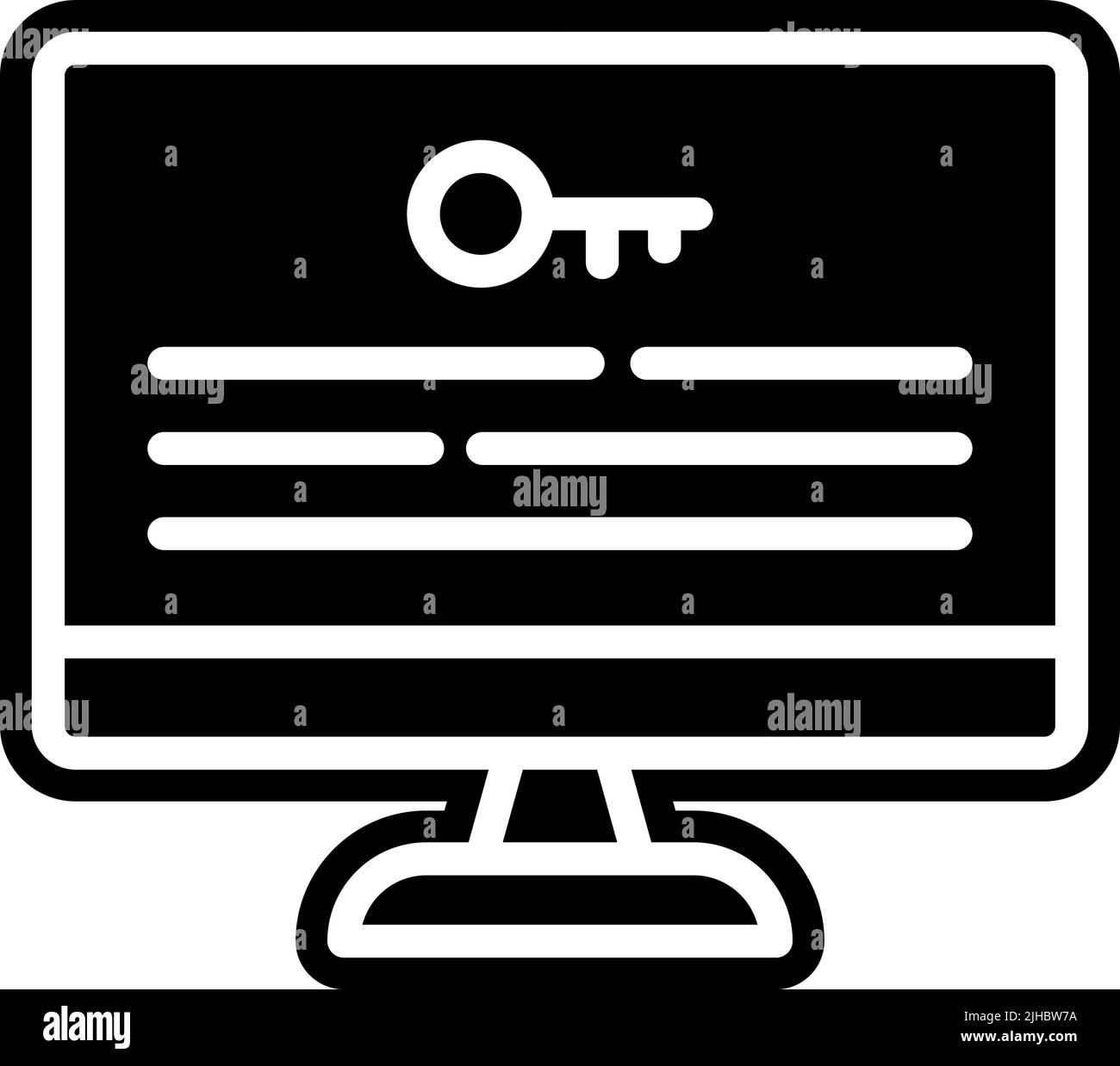 Parola chiave di ottimizzazione di Search Engine . Illustrazione Vettoriale