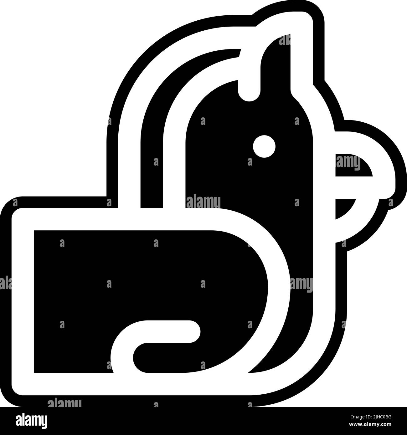 Antica civiltà persiana . Illustrazione Vettoriale