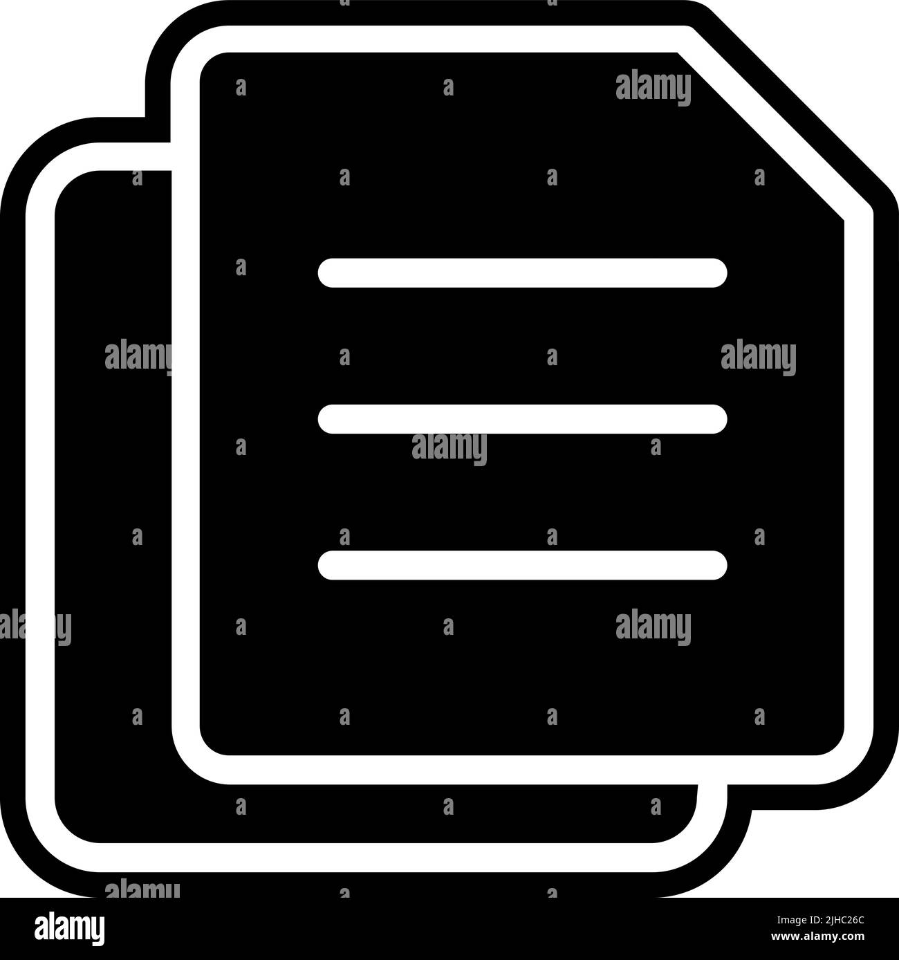 Copia di base dell'interfaccia utente . Illustrazione Vettoriale