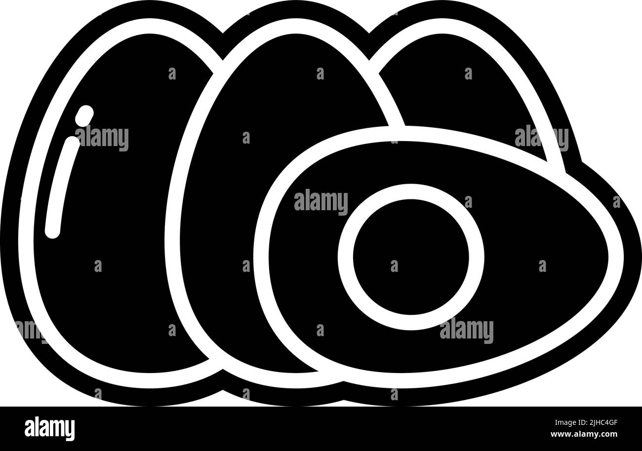 Dieta e nutrizione uovo . Illustrazione Vettoriale