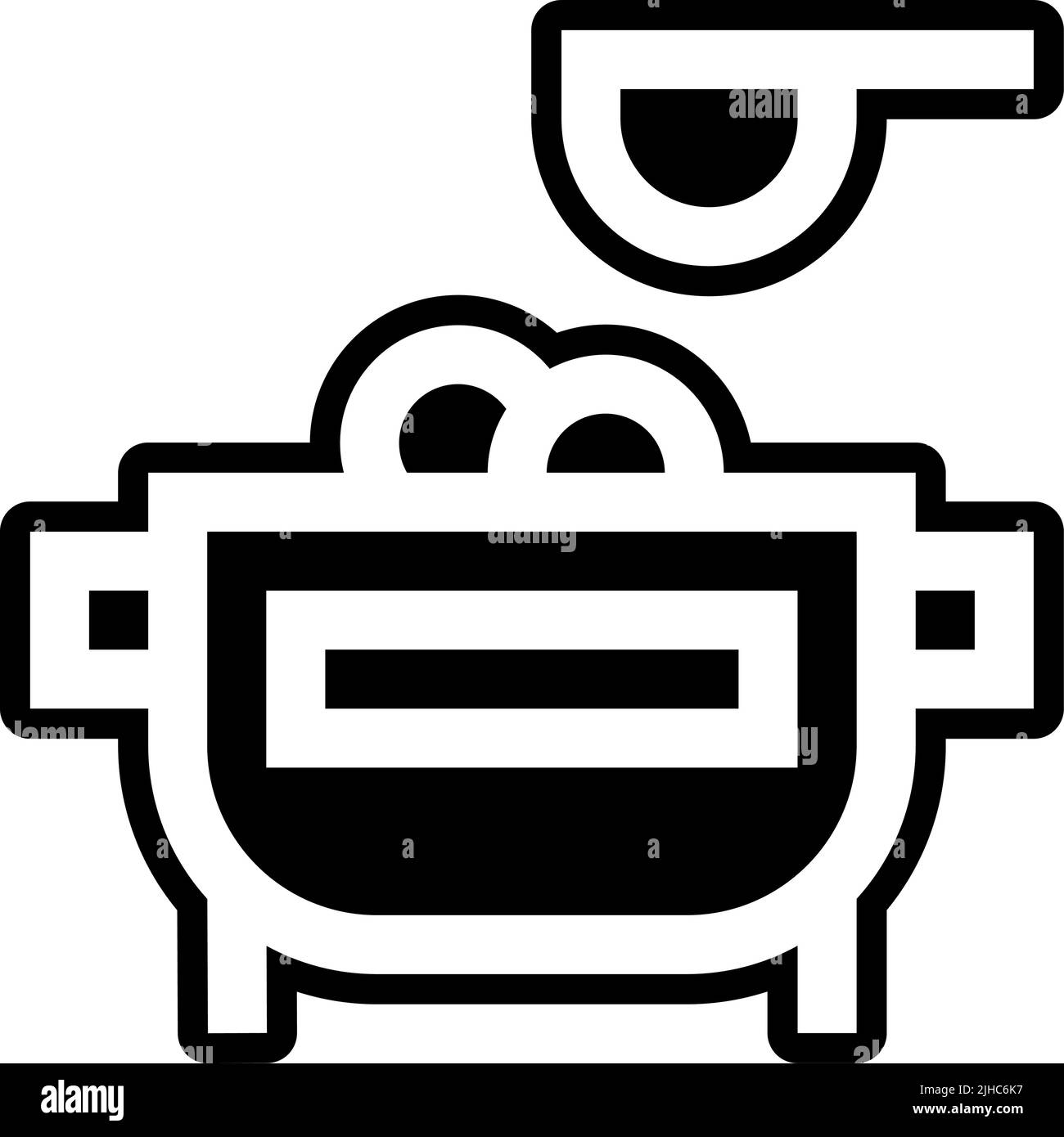 Piatto famiglia . Illustrazione Vettoriale