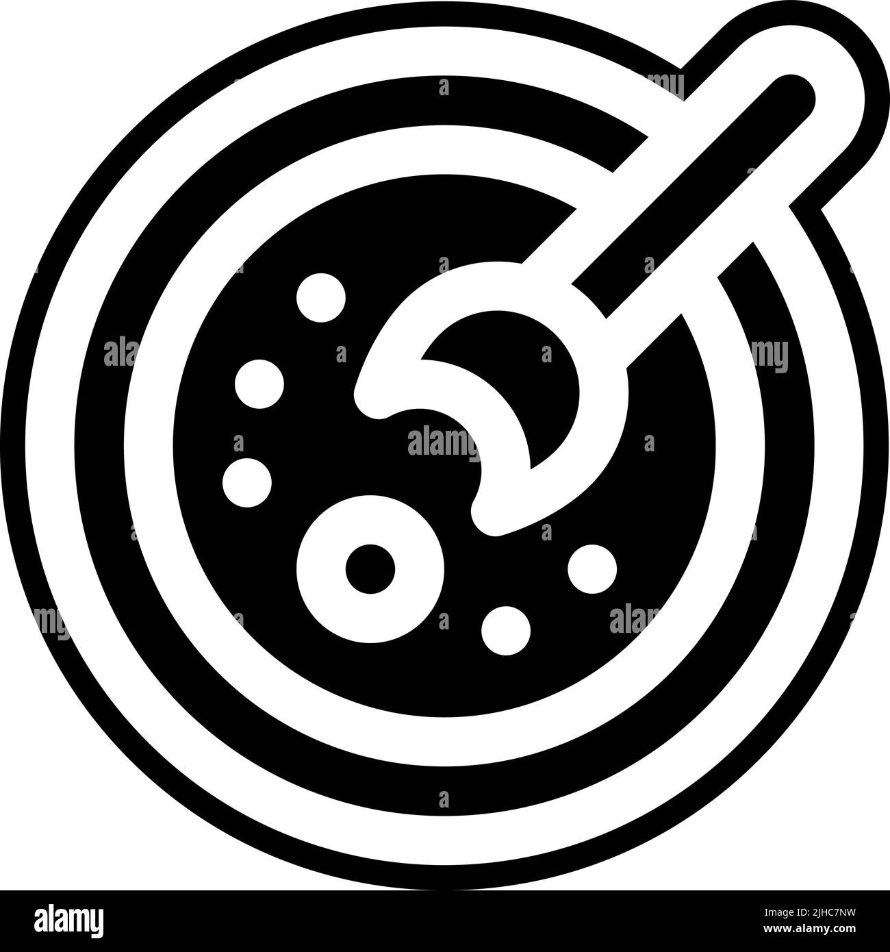 Zuppa di cibo . Illustrazione Vettoriale