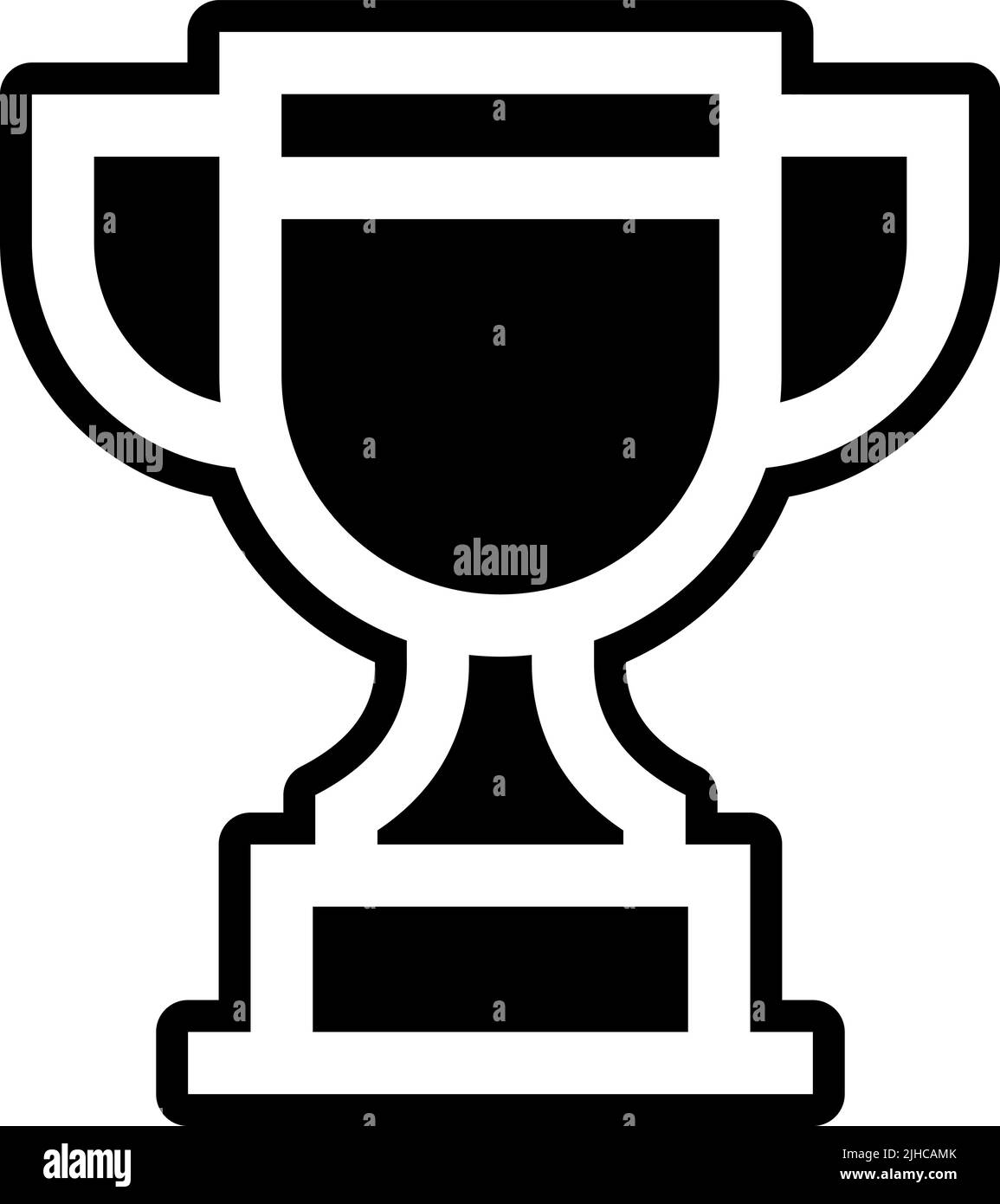 Motivazione trofeo . Illustrazione Vettoriale