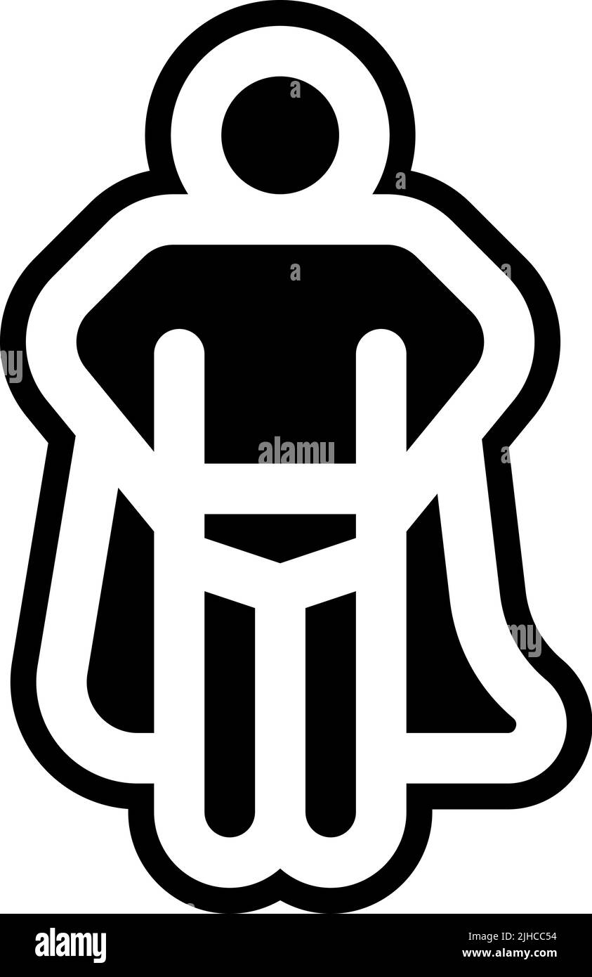 Motivazione supereroi . Illustrazione Vettoriale