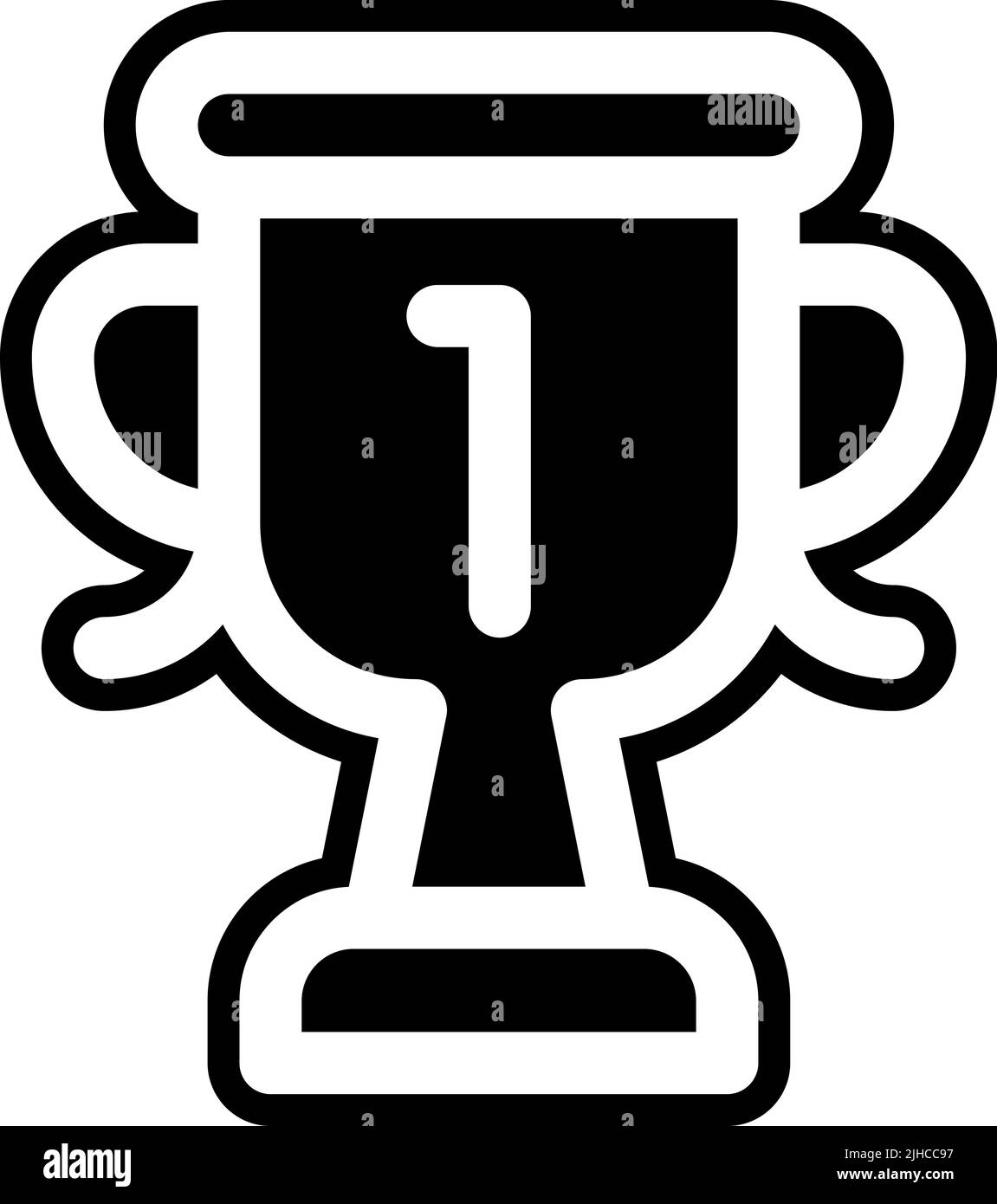 Motivazione trofeo . Illustrazione Vettoriale