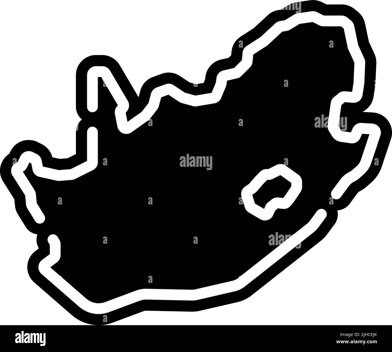 Sudafrica Sudafrica Sudafrica . Illustrazione Vettoriale