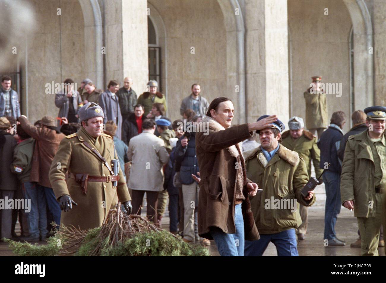 Uomo politico rumeno Dinu Patriciu, 1990 Foto Stock