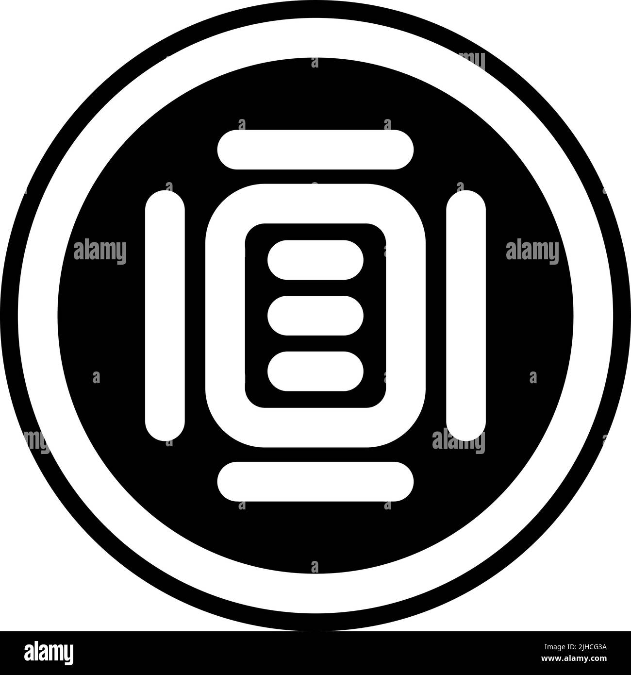 Formato carta editor di testo . Illustrazione Vettoriale