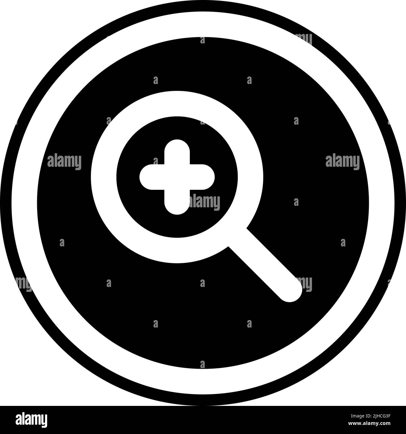 L'editor di testo esegue lo zoom avanti . Illustrazione Vettoriale