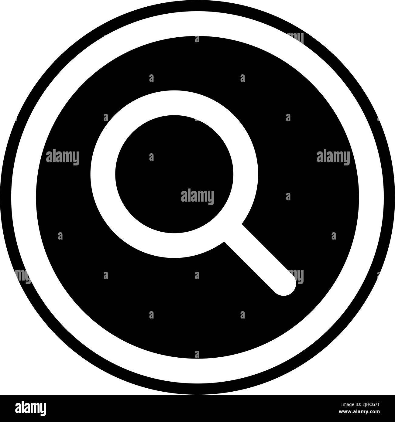 Zoom editor di testo . Illustrazione Vettoriale