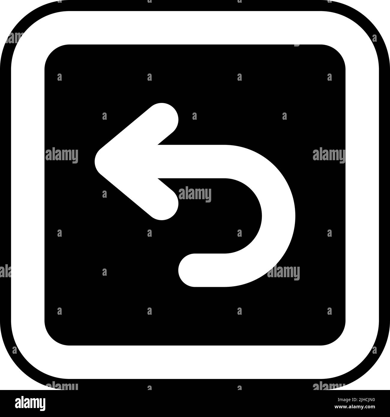 Freccia Annulla . Illustrazione Vettoriale