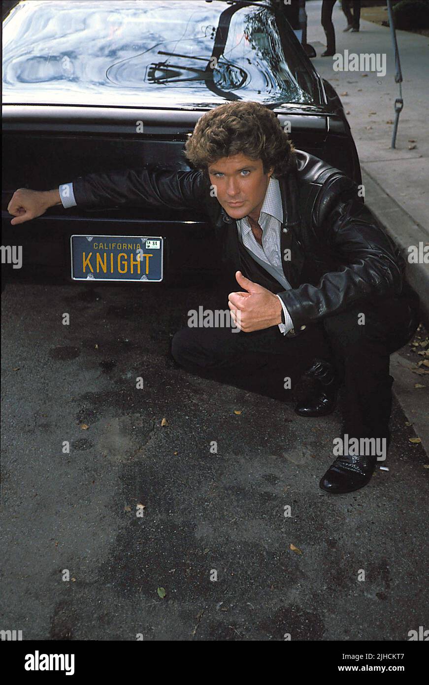 DAVID HASSELHOFF, KNIGHT RIDER, 1982 Foto Stock