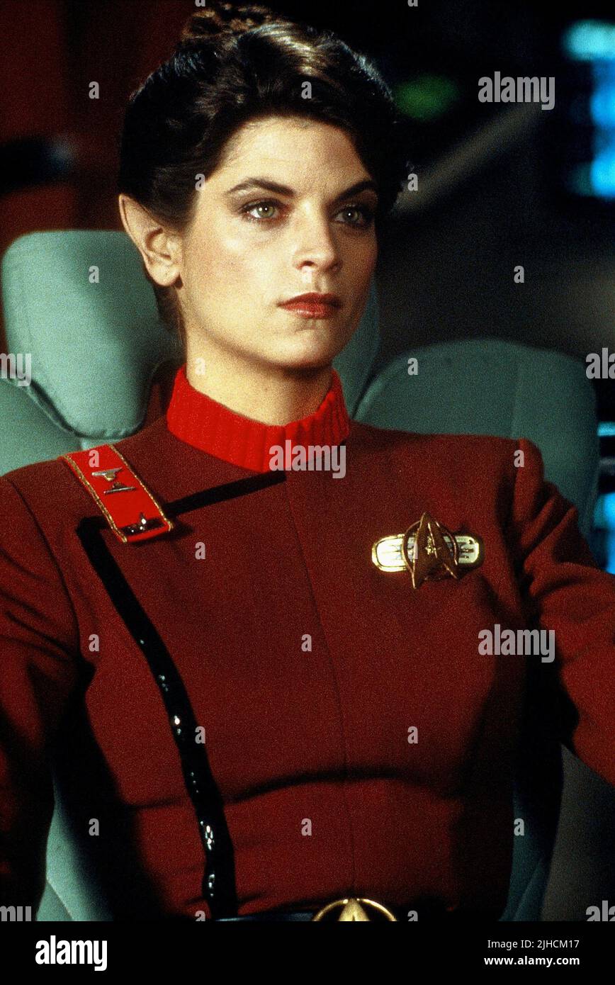 KIRSTIE ALLEY, STAR TREK II: L'ira di Khan, 1982 Foto Stock