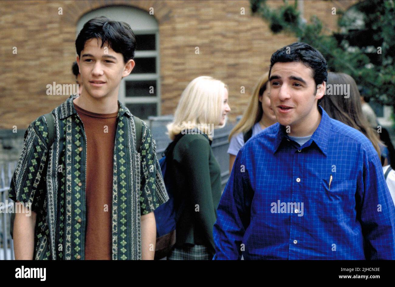 JOSEPH GORDON-LEVITT, David Krumholtz, DIECI COSE CHE ODIO su di te, 1999 Foto Stock