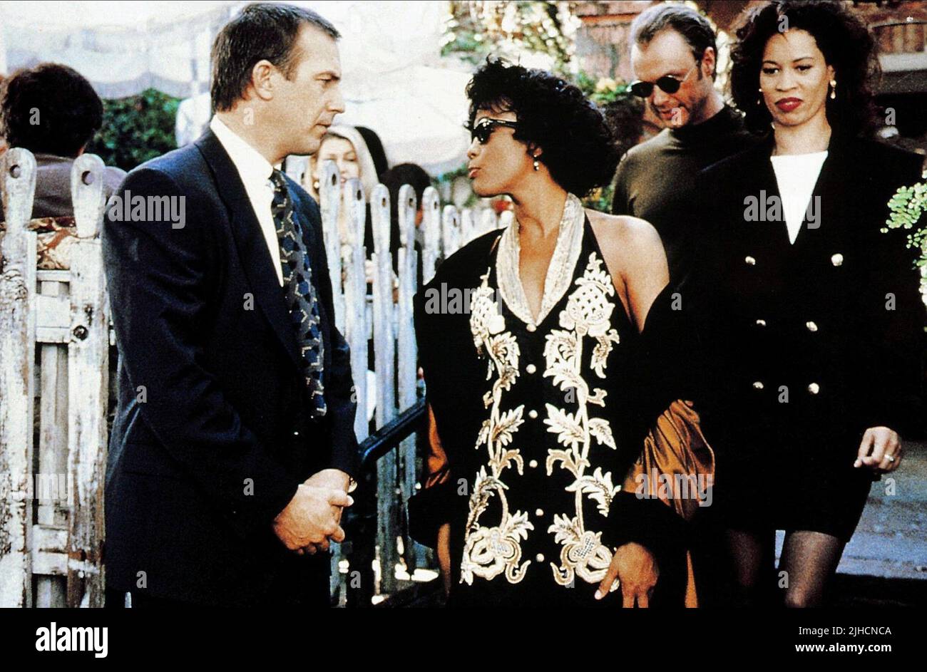 KEVIN COSTNER, Whitney Houston, la guardia del corpo, 1992 Foto Stock