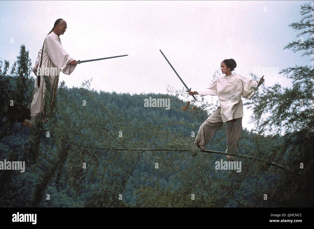 CHOW YUN-FAT Zhang Ziyi, Crouching Tiger Hidden DRAGON, 2000 Foto Stock