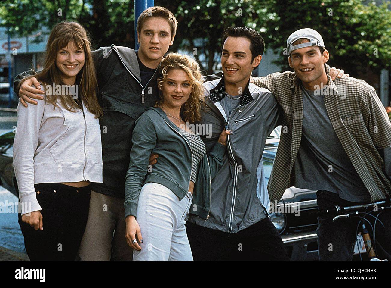 ALI LARTER, Devon Sawa, Amanda DETMER, Chad DONELLA, destinazione finale, 2000 Foto Stock