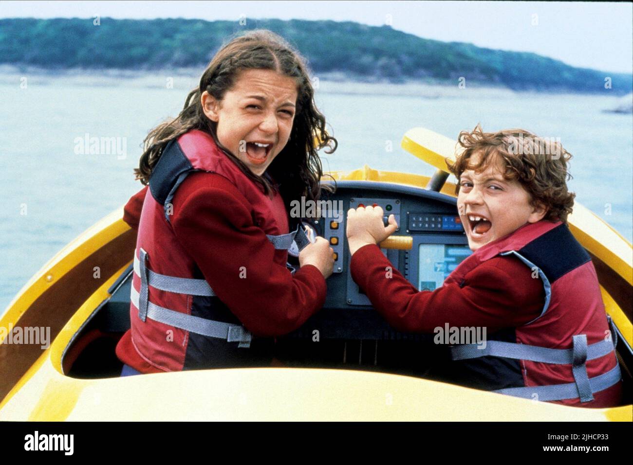 ALEXA VEGA e DARYL SABARA, SPY KIDS, 2001 Foto Stock