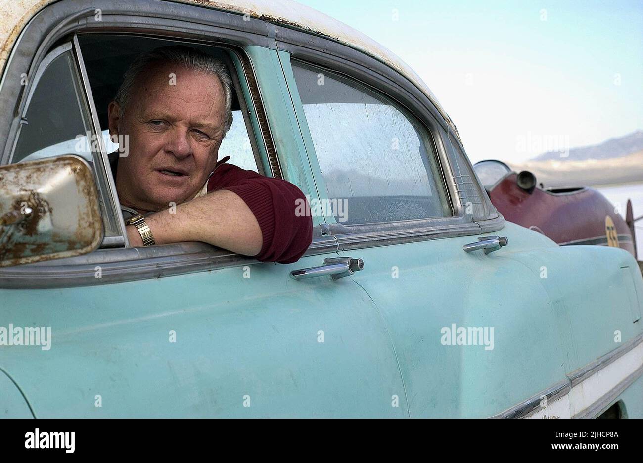 ANTHONY Hopkins, la più veloce del mondo indiano, 2005 Foto Stock