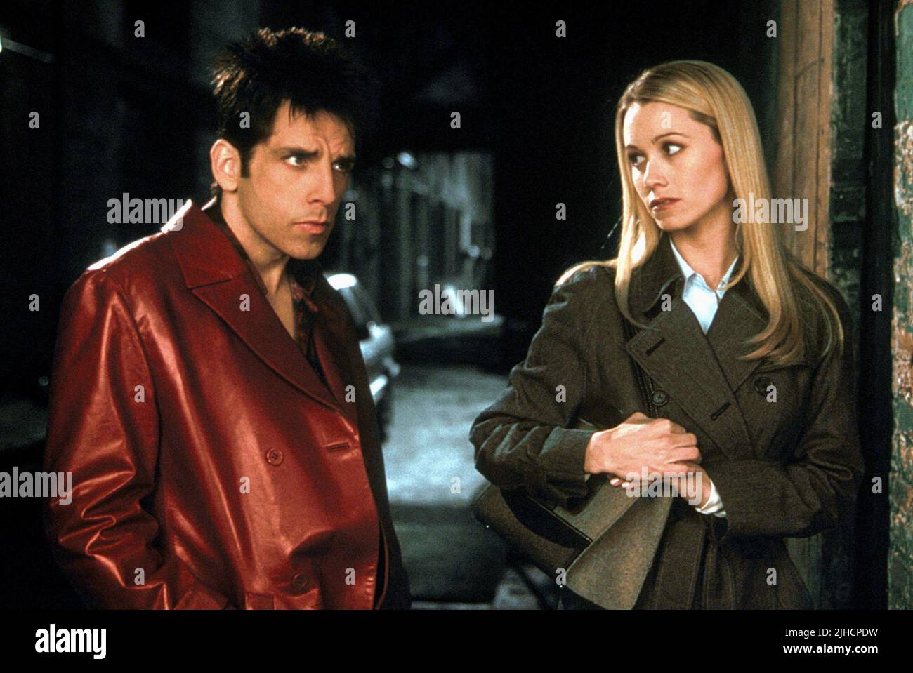 BEN STILLER, CHRISTINE TAYLOR, ZOOLANDER, 2001 Foto Stock