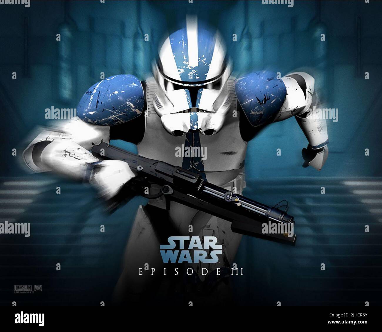 CLONE TROOPER, STAR WARS: EPISODIO III - VENDETTA DEI SITH, 2005 Foto Stock