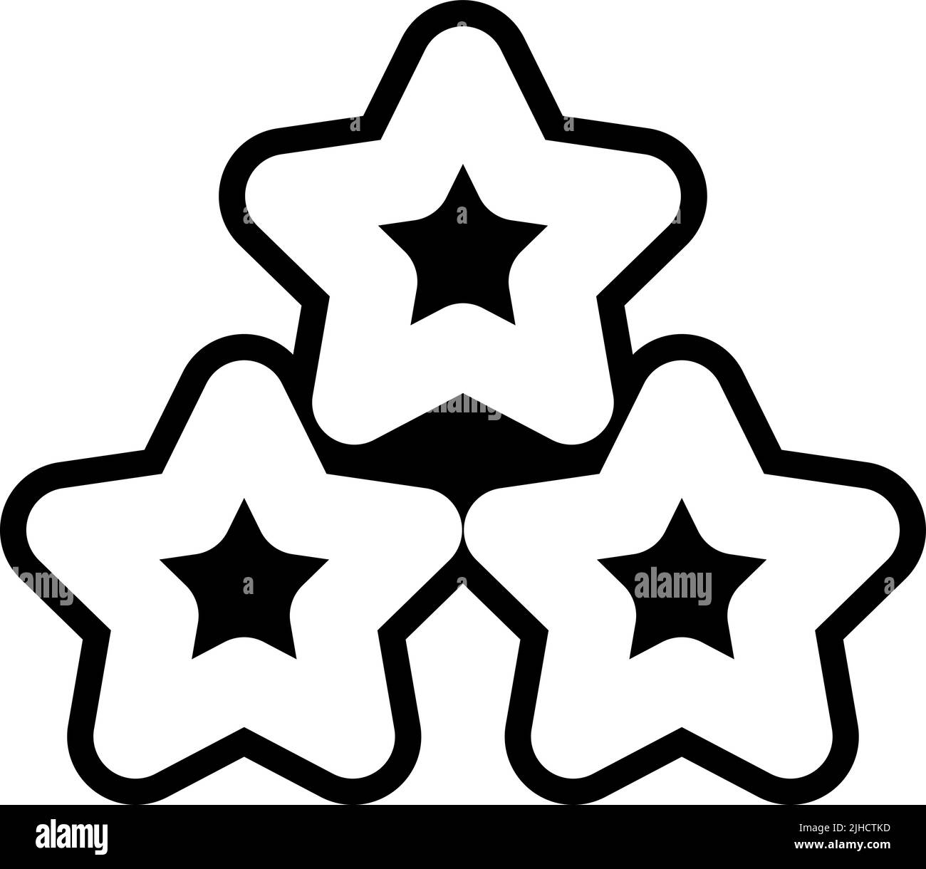 Valutazione servizio cliente . Illustrazione Vettoriale