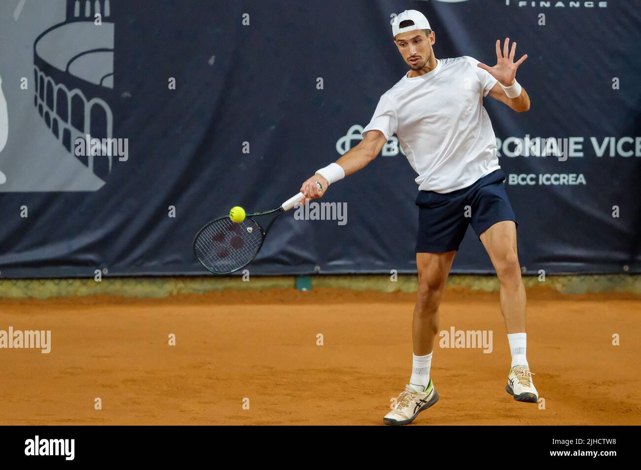 Verona, 17th luglio 2022 - ATP Challenger tour - Internazionali Tennis Città di Verona - finale tra Pedro Cachin e Francesco Maestrelli Foto Stock