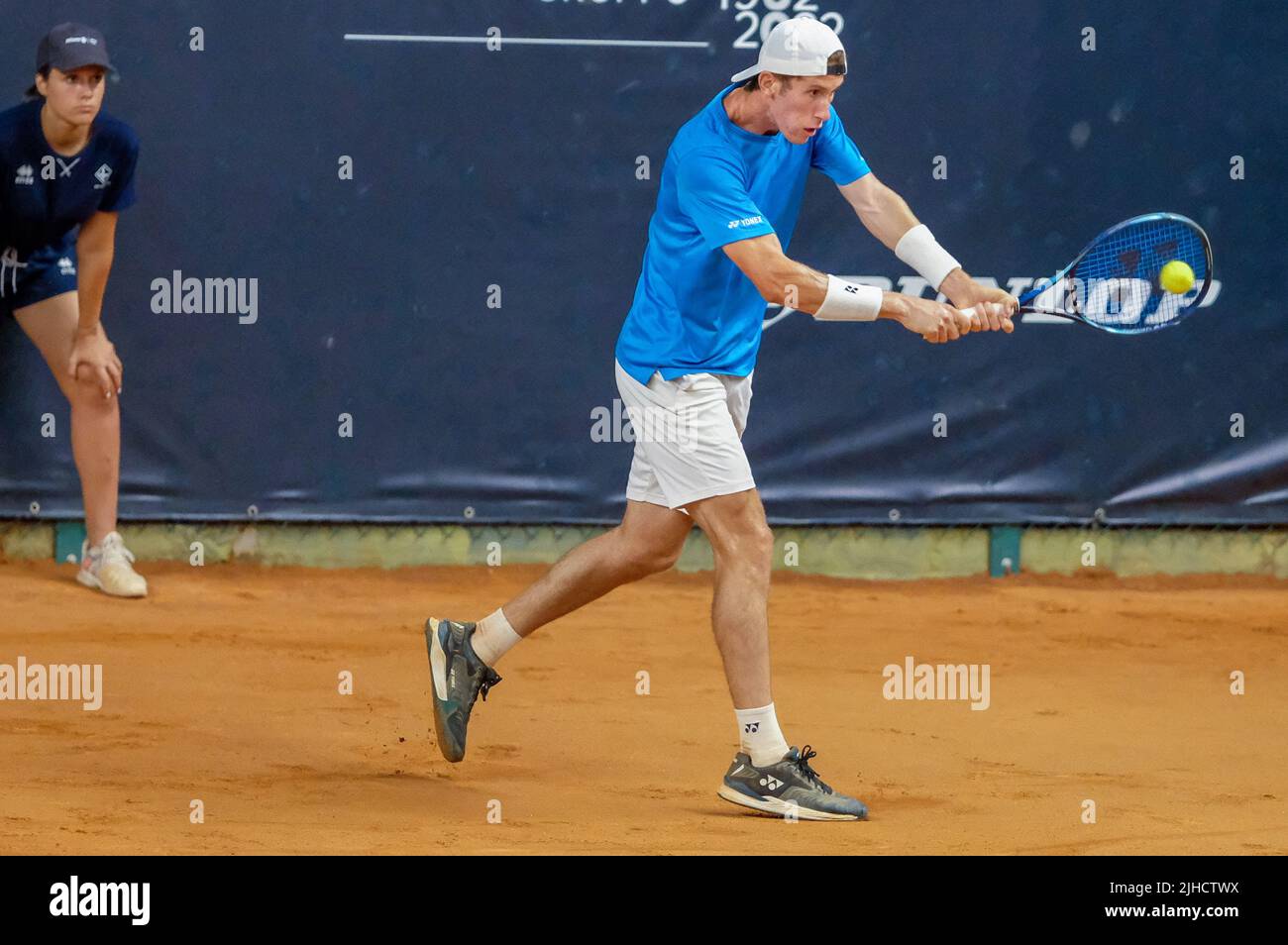 Verona, 17th luglio 2022 - ATP Challenger tour - Internazionali Tennis Città di Verona - finale tra Pedro Cachin e Francesco Maestrelli Foto Stock