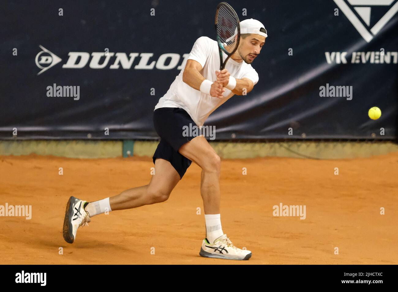 Verona, 17th luglio 2022 - ATP Challenger tour - Internazionali Tennis Città di Verona - finale tra Pedro Cachin e Francesco Maestrelli Foto Stock