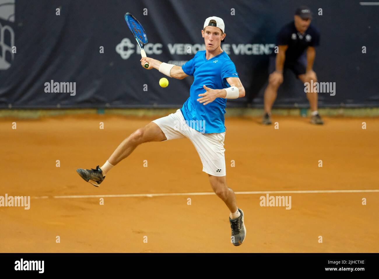 Verona, 17th luglio 2022 - ATP Challenger tour - Internazionali Tennis Città di Verona - finale tra Pedro Cachin e Francesco Maestrelli Foto Stock