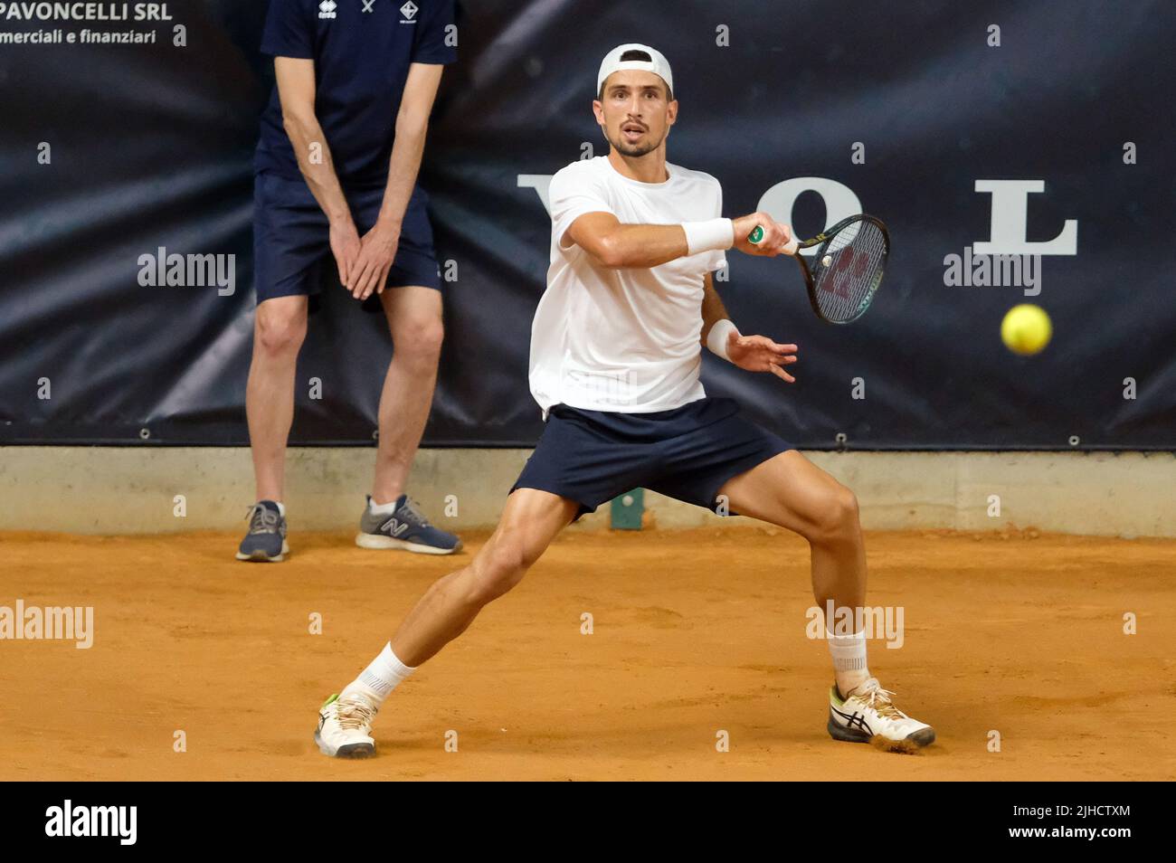 Verona, 17th luglio 2022 - ATP Challenger tour - Internazionali Tennis Città di Verona - finale tra Pedro Cachin e Francesco Maestrelli Foto Stock