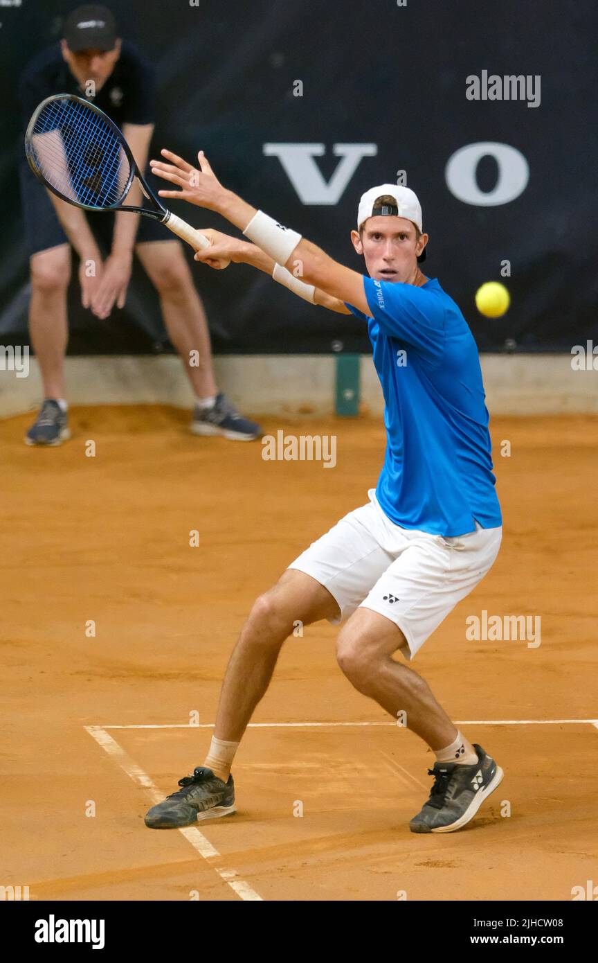 Verona, 17th luglio 2022 - ATP Challenger tour - Internazionali Tennis Città di Verona - finale tra Pedro Cachin e Francesco Maestrelli Foto Stock