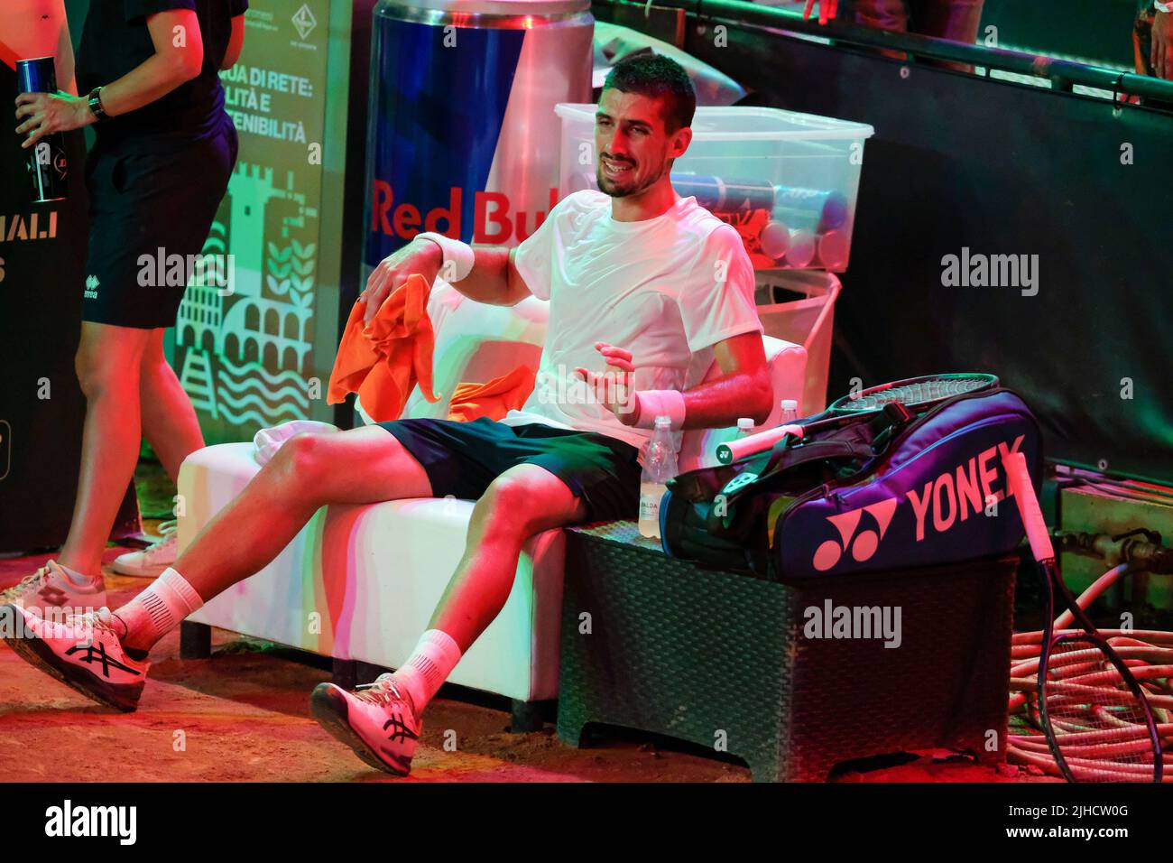 Verona, 17th luglio 2022 - ATP Challenger tour - Internazionali Tennis Città di Verona - finale tra Pedro Cachin e Francesco Maestrelli Foto Stock