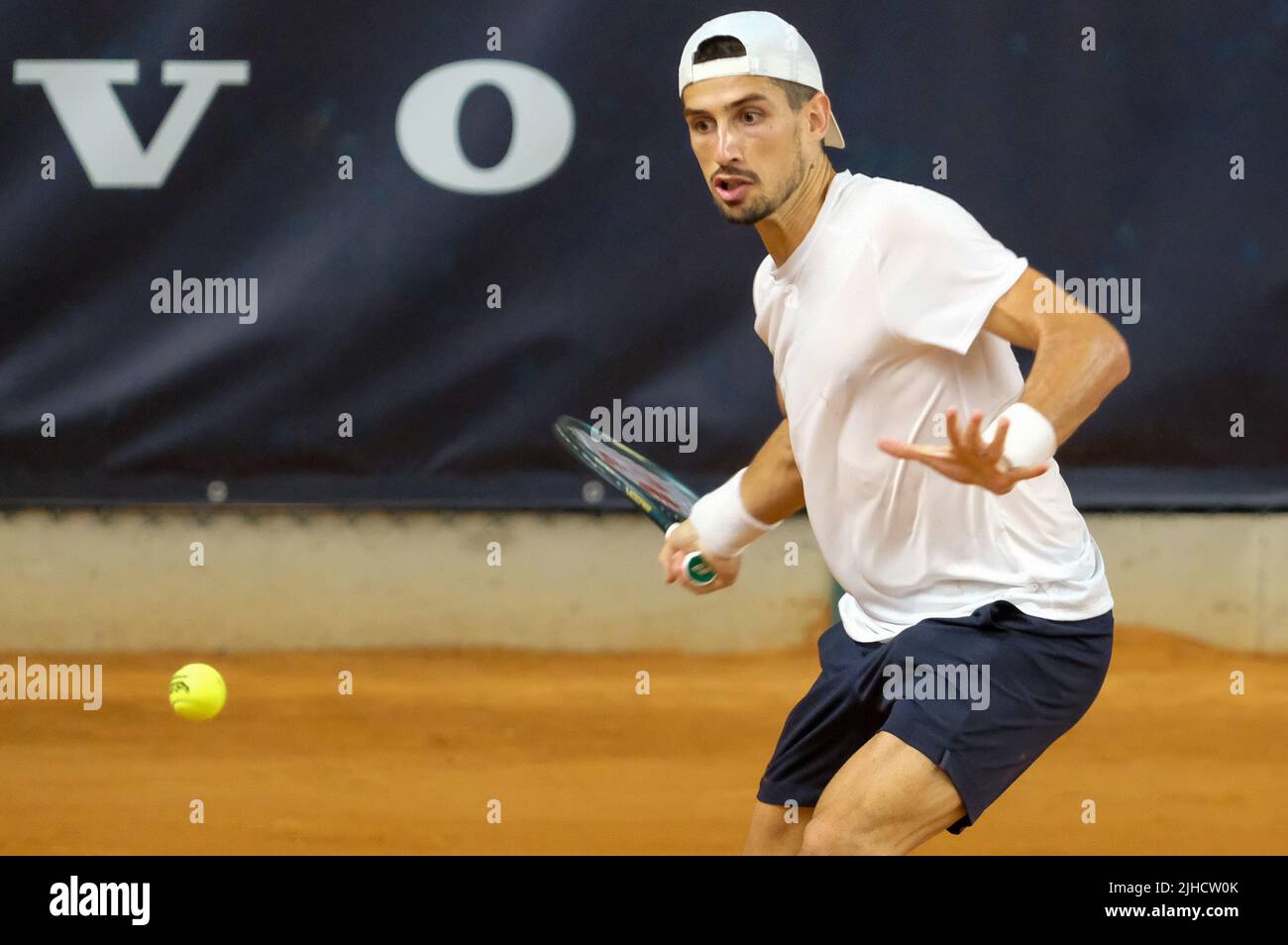 Verona, 17th luglio 2022 - ATP Challenger tour - Internazionali Tennis Città di Verona - finale tra Pedro Cachin e Francesco Maestrelli Foto Stock