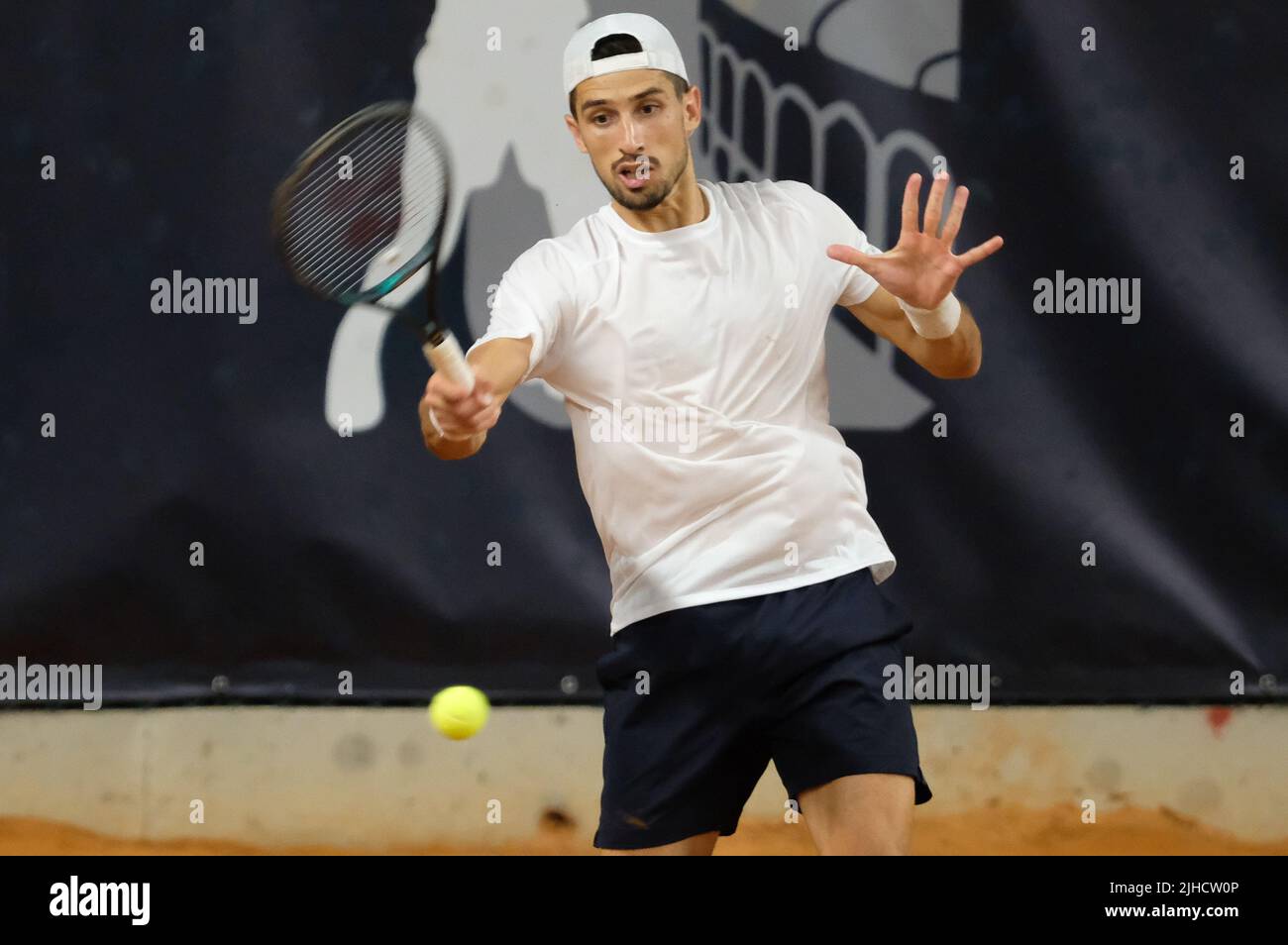Verona, 17th luglio 2022 - ATP Challenger tour - Internazionali Tennis Città di Verona - finale tra Pedro Cachin e Francesco Maestrelli Foto Stock